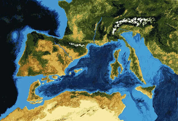 The Mediterranean’s hidden salt giant that formed as seas fell