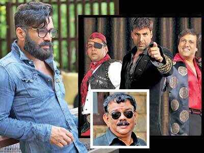 Suniel Shetty and Priyadarshan bring back the madness of Bhagam Bhag