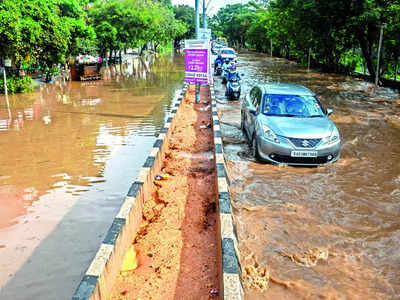 Citizens navigate puddle of misery