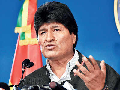 Bolivia’s Morales resigns after losing security forces’ support
