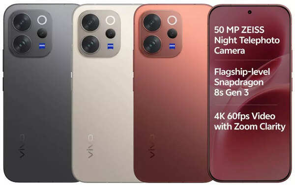 Vivo V70, V70 Elite with 6,500 mAh battery, 50MP Zeiss optics camera launched in India: Price, specs and more