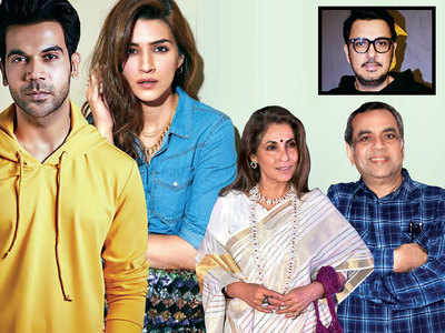 Rajkummar Rao and Kriti Sanon adopt Dimple Kapadia and Paresh Rawal as parents in their upcoming comedy