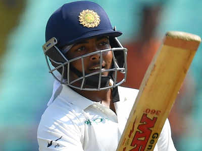 Prithvi Shaw lives up to expectations after scoring a ton on his Test debut against West Indies