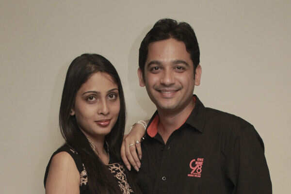 Sapna Bangde and Alok Pise's Sangeet ceremony at Hotel Ashok in Nagpur was all about music and fun