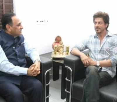 Jab Harry Met Sejal promotions: Shah Rukh Khan meets Gujarat CM Vijay Rupani