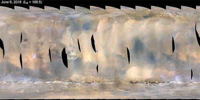 ISRO: MOM unaffected by Mars dust storm