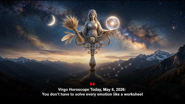 Virgo Horoscope Today, May 6, 2026: You don’t have to solve every emotion like a worksheet