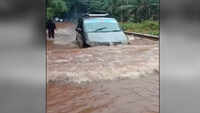 Severe waterlogging in parts of Karnataka due to heavy rainfall 