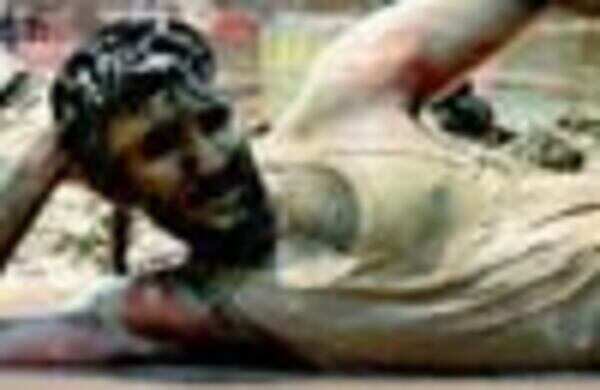 Aadhi shoots in spite of fever