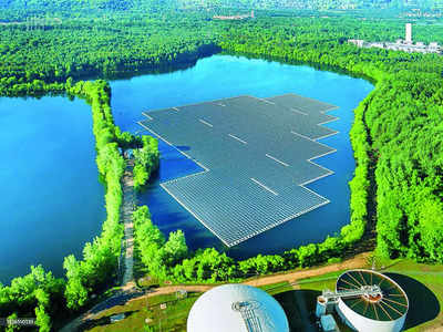 Sunny side up for solar project in city’s lakes