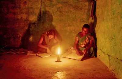This project tackles issue of children dropping out of school as they reach 10 std one solar lamp at a time