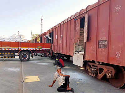 Storage containers at ports full to capacity