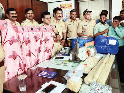 Four foreigners held with cocaine worth Rs 38 crore
