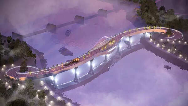 Twain shall meet: A bridge for pedestrians on Riverfront soon