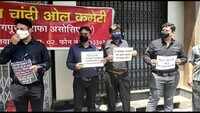 Nagpur: Traders stage protest against curbs imposed by Maharashtra govt 