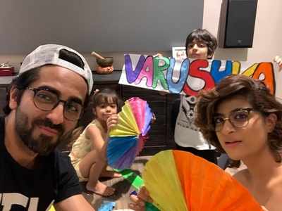 Here's how Ayushmann Khurrana and Tahira Kashyap celebrated daughter Varushka’s birthday amid lockdown