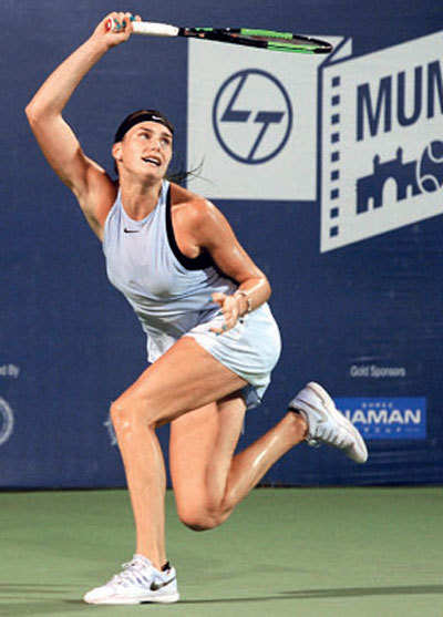 Sabalenka claims Mumbai Open, says aggressive tactics worked