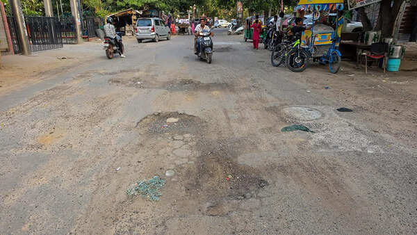 8 months gone, key stretch in Gurgaon dug up for sewer work still not repaired