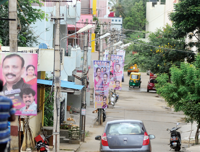 HC gets serious about removal of flex hoardings, asks police commissioner to resign if he can’t arrest trouble-makers. But in Rajarajeshwarinagar - you can’t touch this
