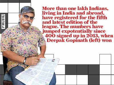 The crossword champs of India