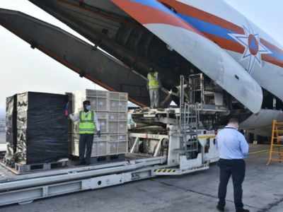 COVID-19: Russian flights with emergency humanitarian aid land in India