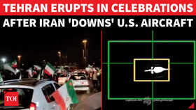 Tehran Erupts In Celebrations As Iran Claims American Drone Interception Near Bushehr | WATCH