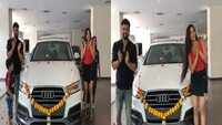 Bhojpuri sensation Monalisa celebrates her new car, shares video on social media! 
