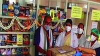 Mini libraries set up in COVID wards in Karnataka’s Shivamogga as stress buster 