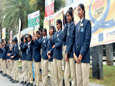 Road safety campaign: Students show the way