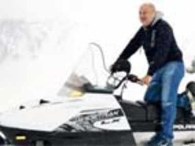 Fast and furious in Gulmarg