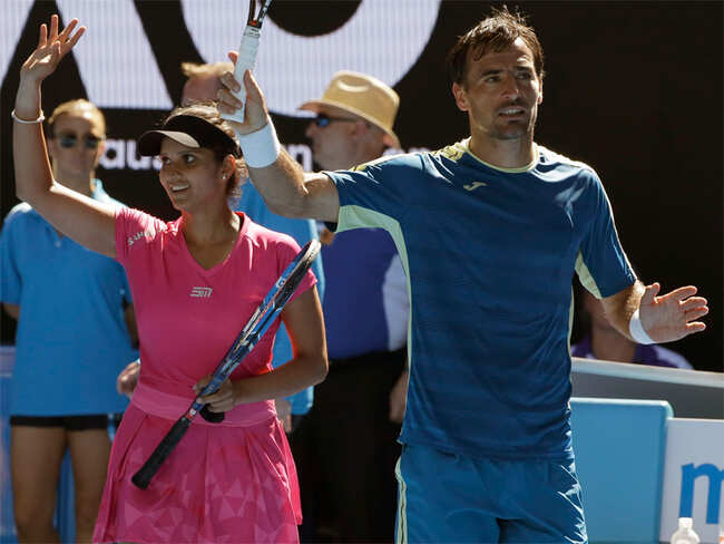 Sania Mirza reaches Australian Open final, one win away from 7th Grand Slam