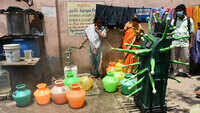 Chennai: Coronavirus shaped robots spray disinfectants in slum areas 