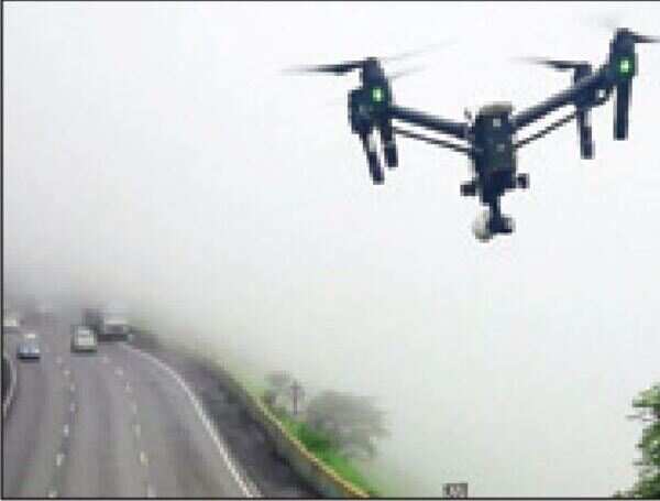 Drones capture traffic offenders on Pune Expressway