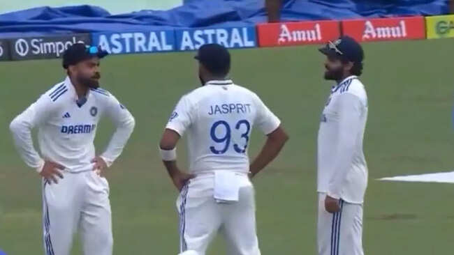 Watch: Virat Kohli and Ravindra Jadeja imitate Jasprit Bumrah's routine of returning to the mark