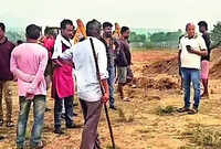 Nirsa MLA, locals thwart attempt to encroach government land in Dhanbad