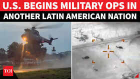 U.S. Launches Another 'WAR' After Iran; Military Ops Begin In Latin American Nation On Trump Orders