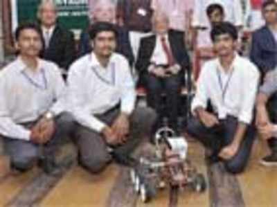 M’lore students’ lunar vehicle prototype wins award