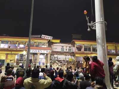 West Bengal: Portion of Bardhaman Station building collapses, two injured