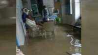 Watch: Covid isolation ward gets flooded with rain water in Chhattisgarh’s Ambikapur 