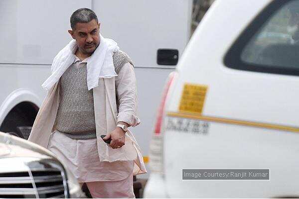 Aamir Khan shoots in Delhi for 'Dangal'