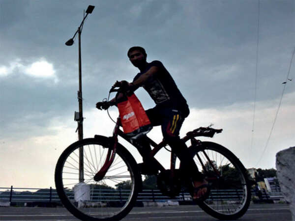 Encroachments are eating up space meant for cycles