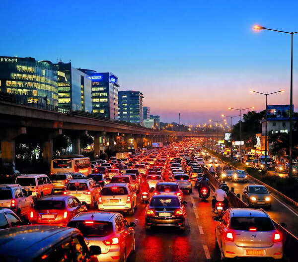 Stuck in traffic for over 168 hours a year!