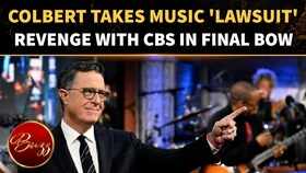 Colbert's Finale Crowd Erupts Into Laughter As 'Late Show' Host Turns 'Peanuts' Song Into CBS Roast 
