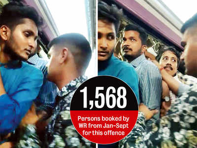 With 94 arrests between Virar-Borivali stations, a warning for train bullies