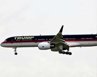 Paperwork grounds Trump’s jet for more than three hours