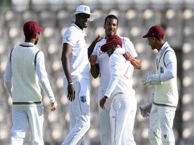 Southampton Test evenly poised after West Indies’ late strikes