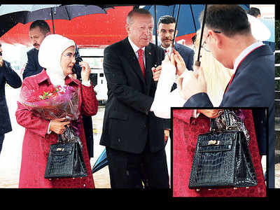 Turkish First Lady’s $50,000 bag could pay 11people’s annual salary