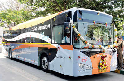 BMTC’s all charged up for e-bus, wants free power