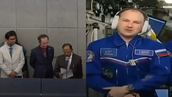 ‘What’s it like when nothing’s under your feet?’ Ajit Doval poses three questions to Russian cosmonauts