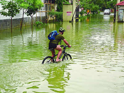 Larger picture: Flood zones mapped